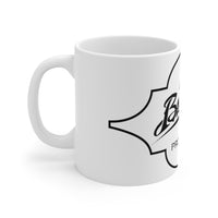 Classic Bismillah Ceramic Mug. White, 11oz